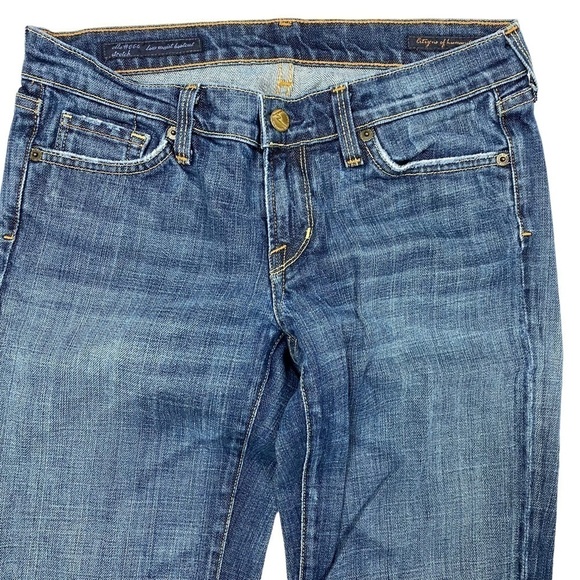 CITIZENS OF HUMANITY Elle Low Waist Bootcut Jeans Size 28 - Picture 3 of 9